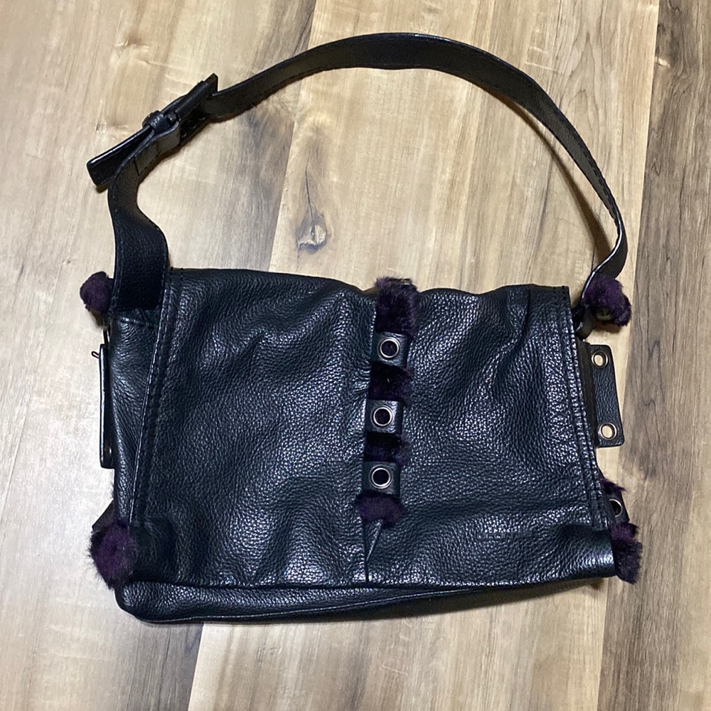 Cromia Italian leather shoulder bag